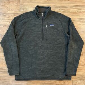 Patagonia Better Sweater quarter zip fleece pullover